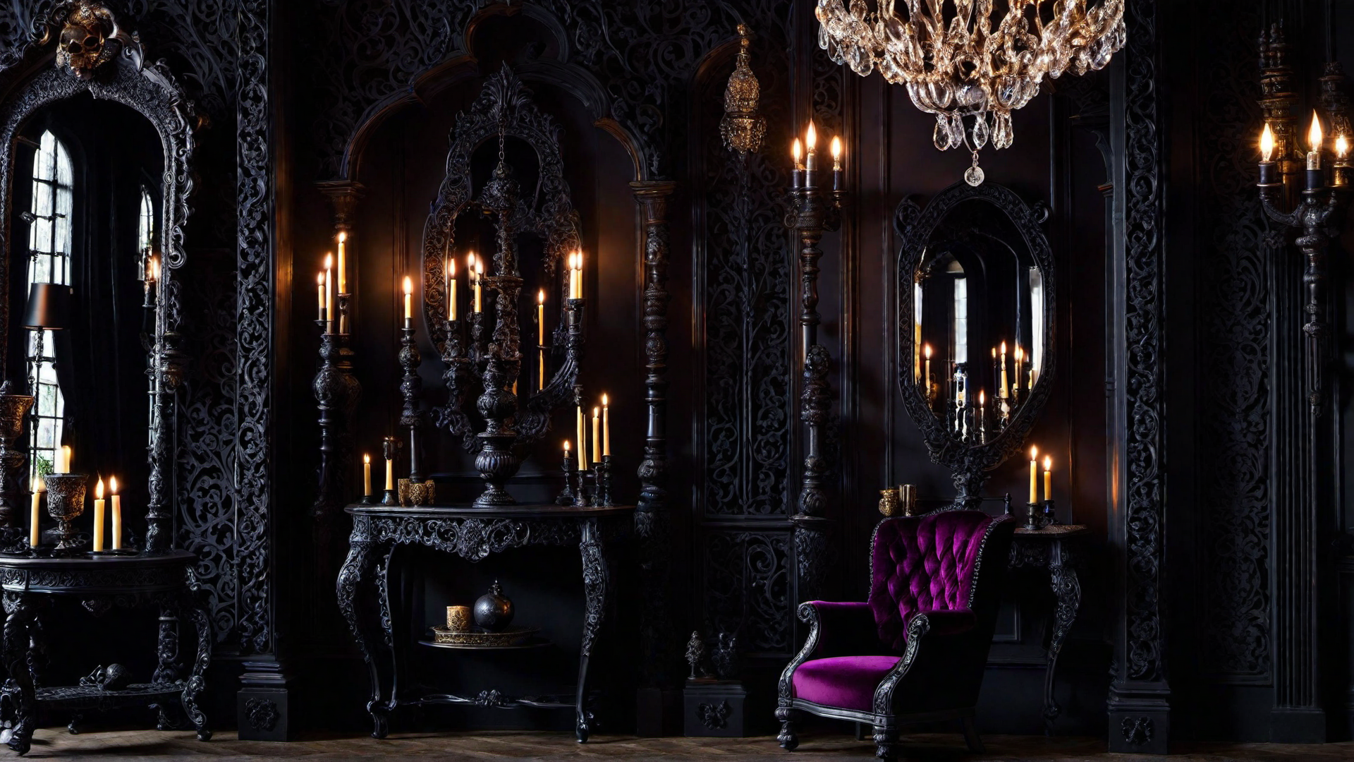 Gothic Tapestry: Adding Texture and Depth to Your Walls
