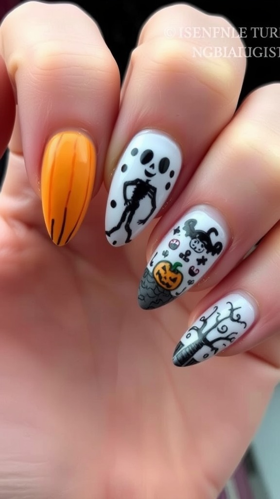 Adorable Halloween Nail Designs to Spook Up Your Style