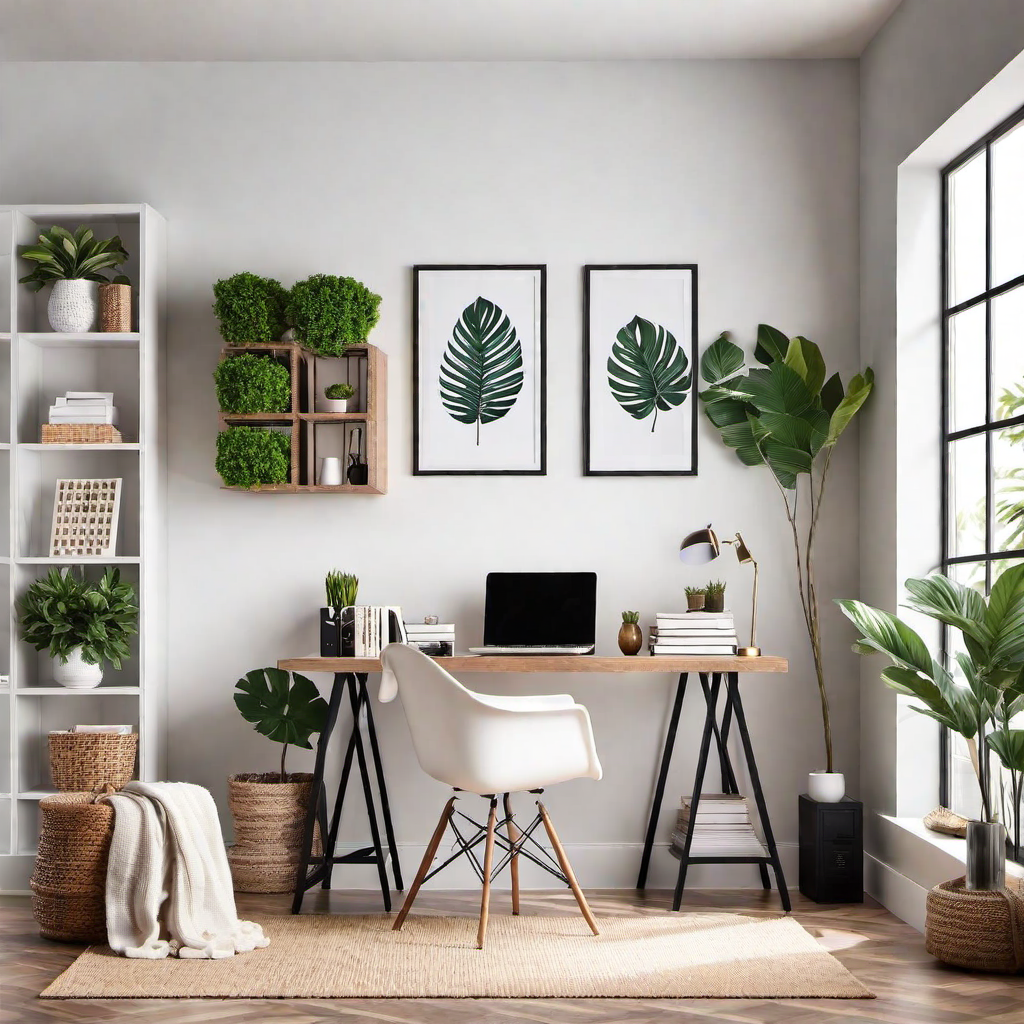 Cozy Workspace: Productivity in Comfort