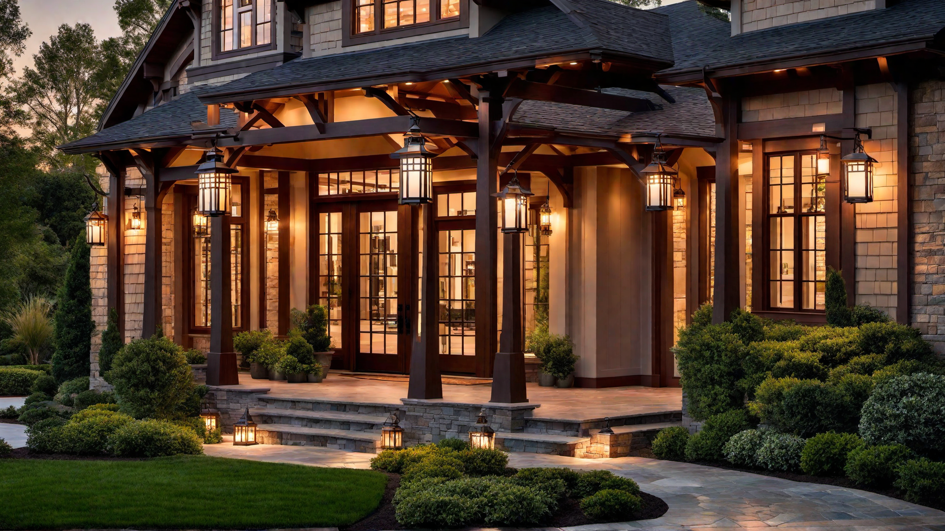 Craftsman Lanterns: Illuminating the Entryway of Homes