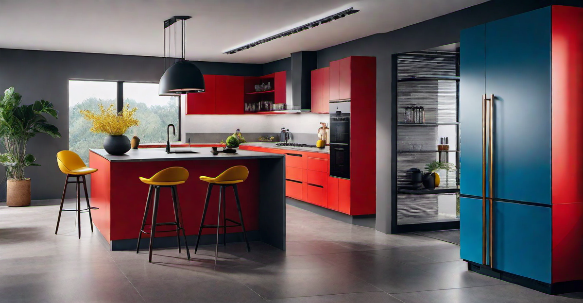 Bright and Airy: Using Light Colors to Balance Bold Hues in the Kitchen