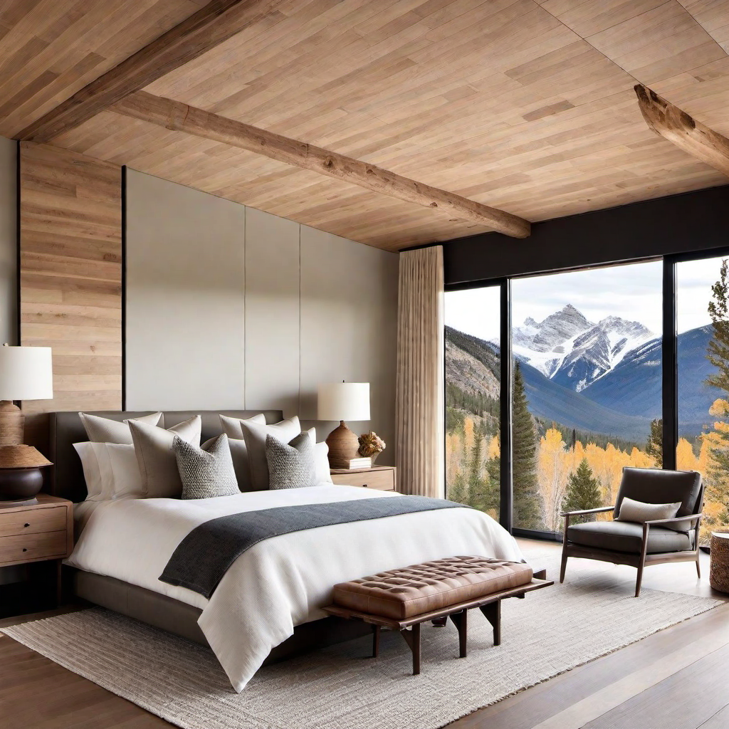 Mountain View Master Bedroom: Creating a Sanctuary