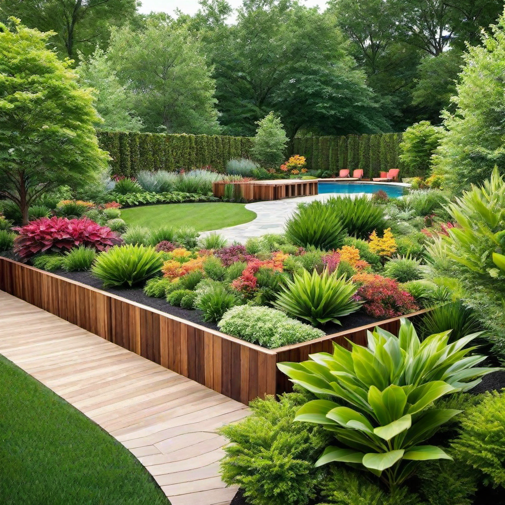 Wooden Wonder: Wood Fence Landscape Ideas