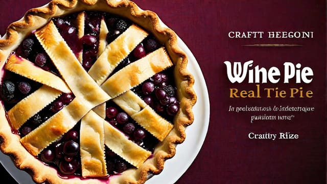 Is Wine Pie Real