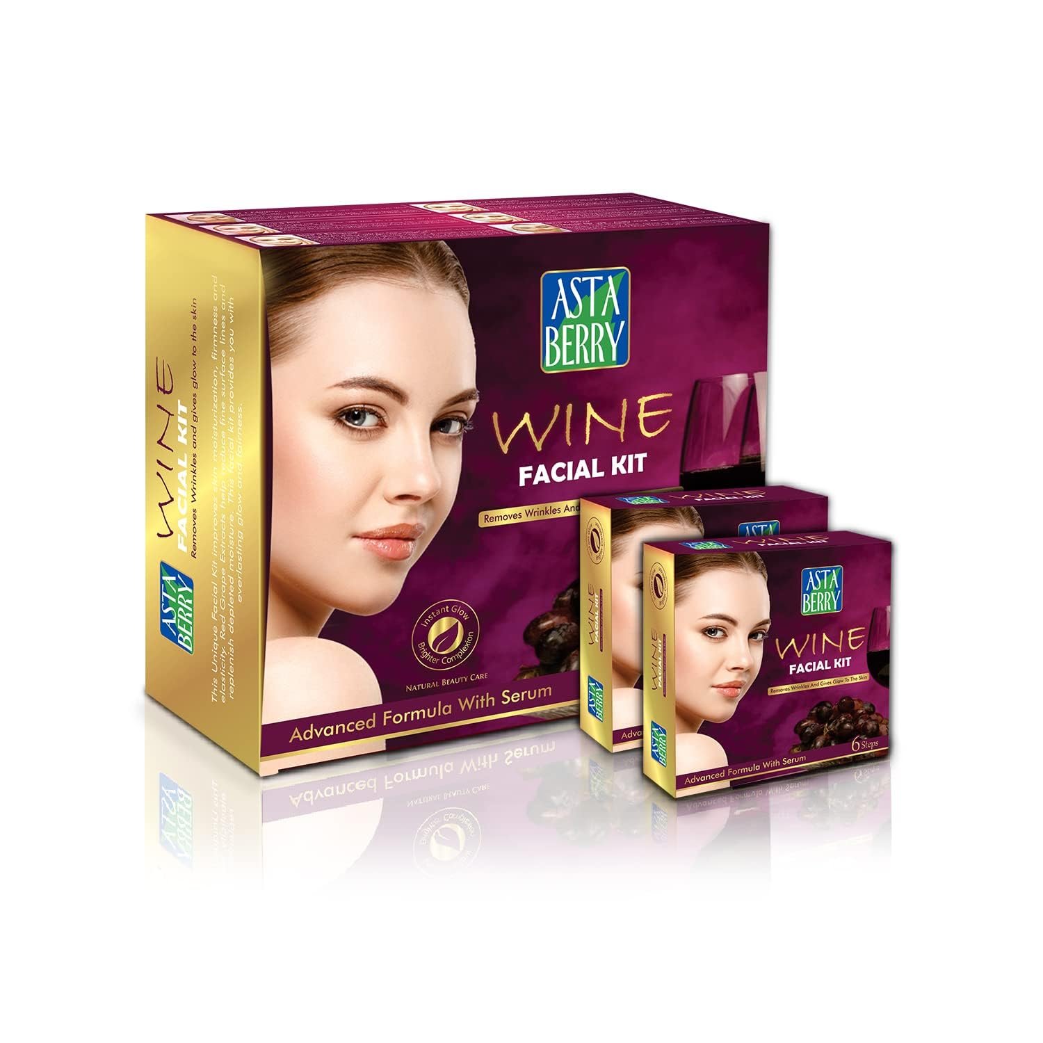 Grape Wine Facial Kit