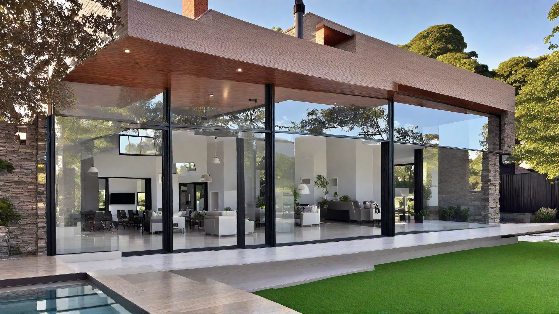 Glass Facades: Bringing Natural Light into Contemporary Homes