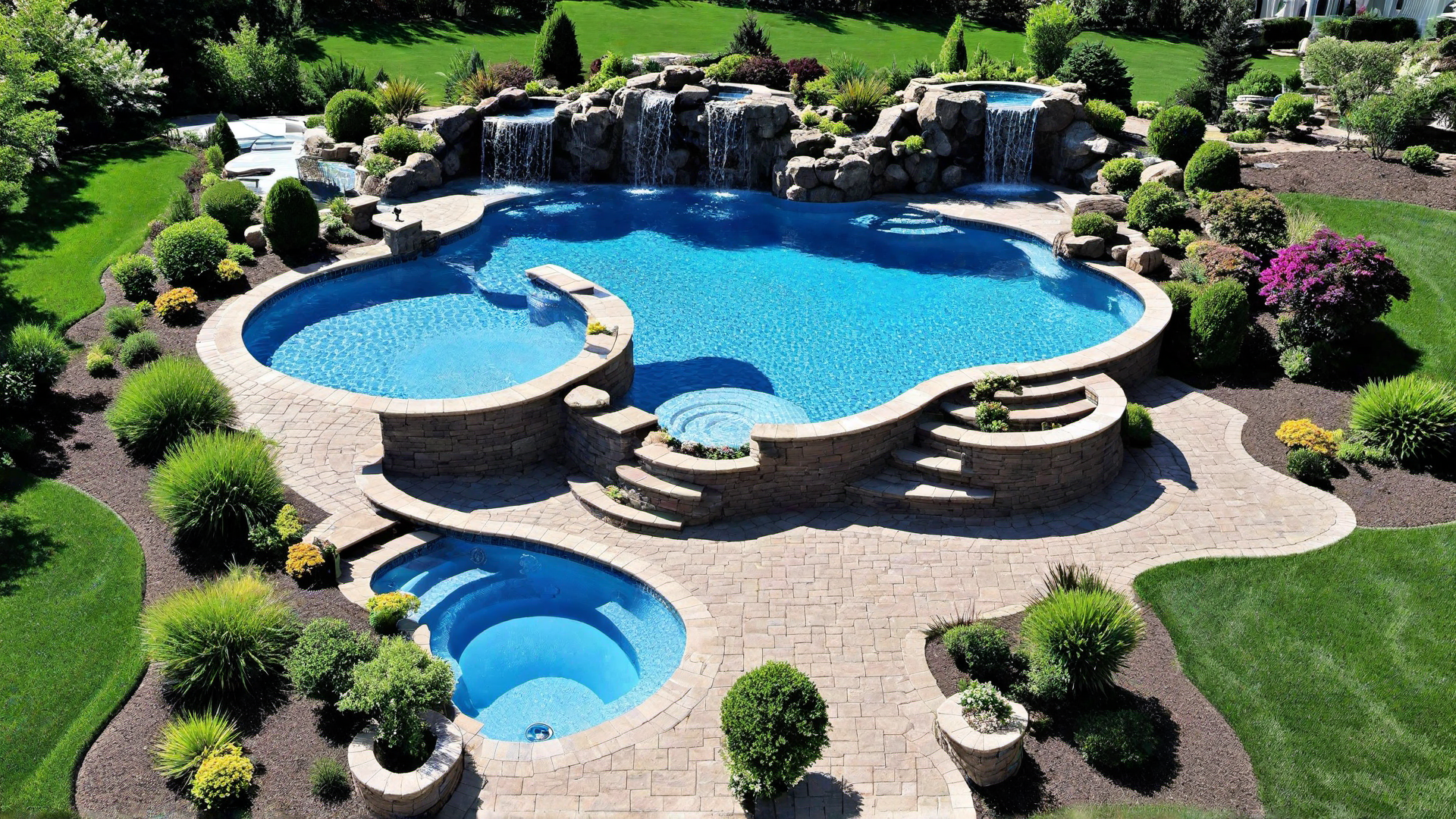 Kid-Friendly Pool with Shallow End and Splash Area