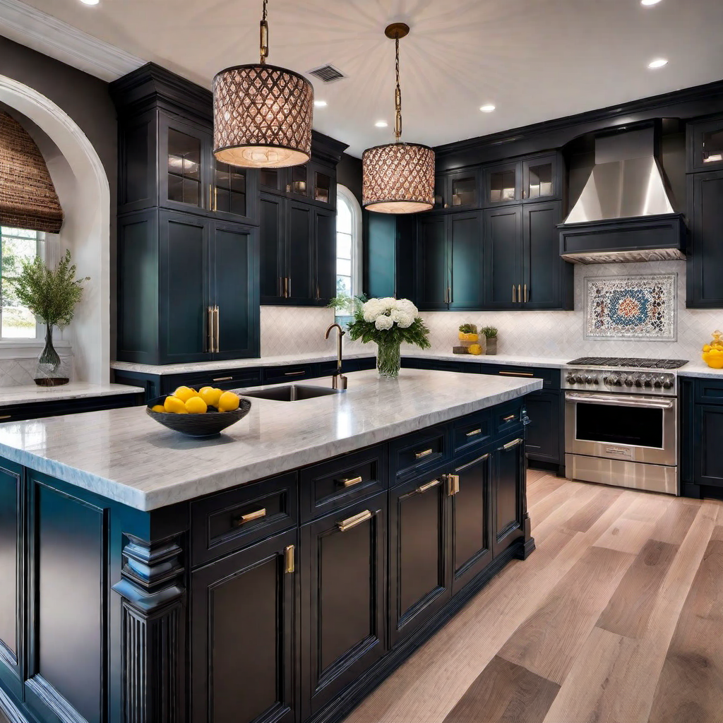 Luxury Vibes: Eclectic Kitchen High-End