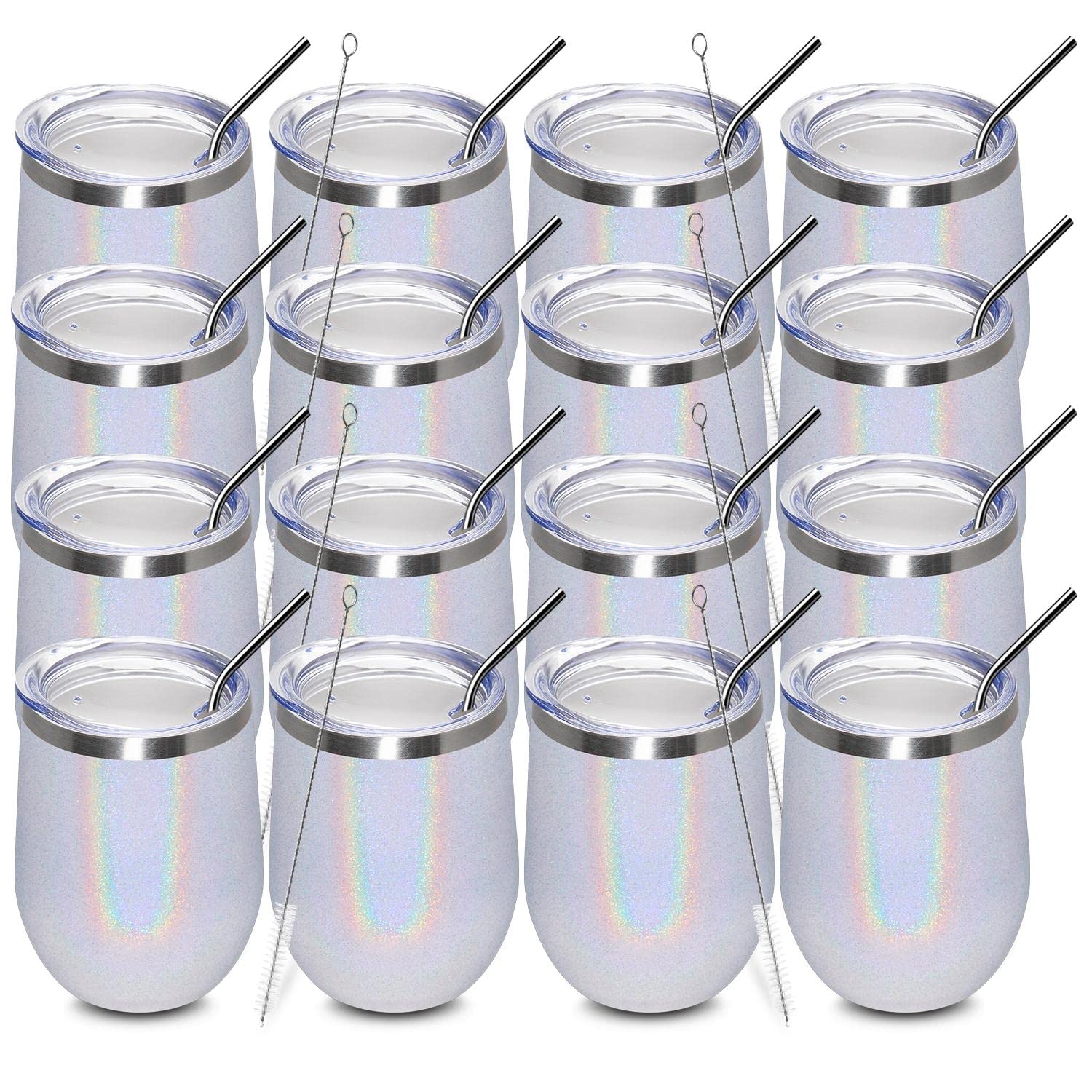 MEWAY Rainbow Wine Tumblers