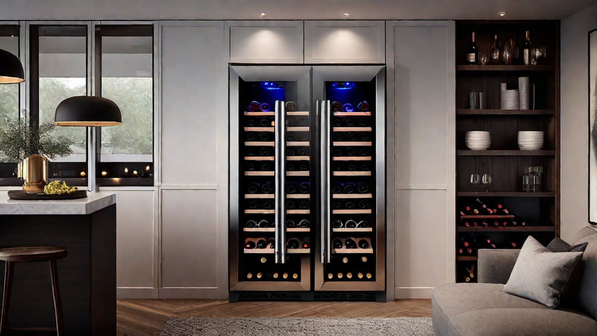 Where To Put Wine Fridge