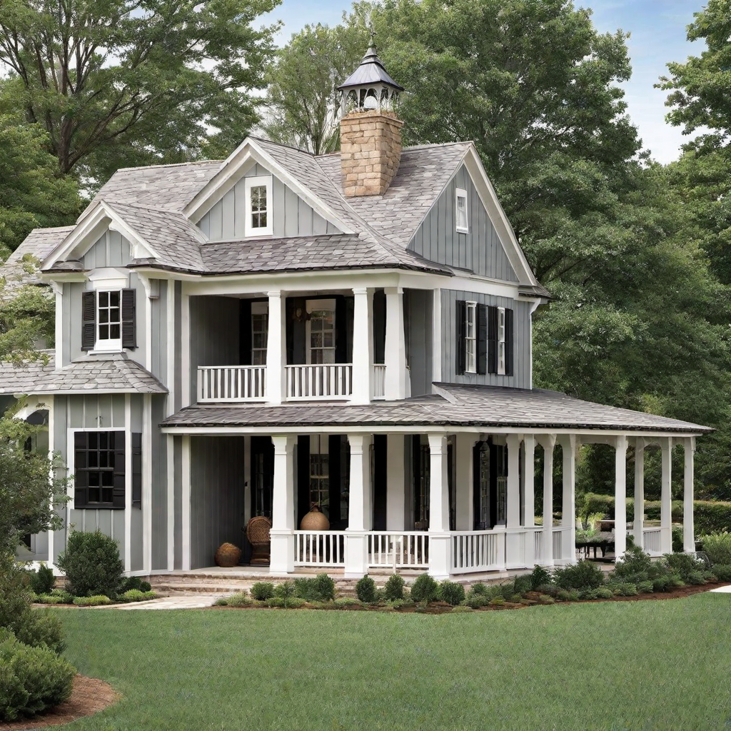 Vintage Vibes: Antique Touches for Farmhouse Exteriors