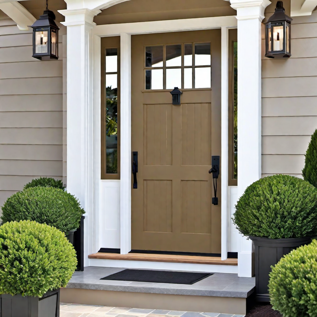 Craftsman Exterior Doors: Solid Wood Construction