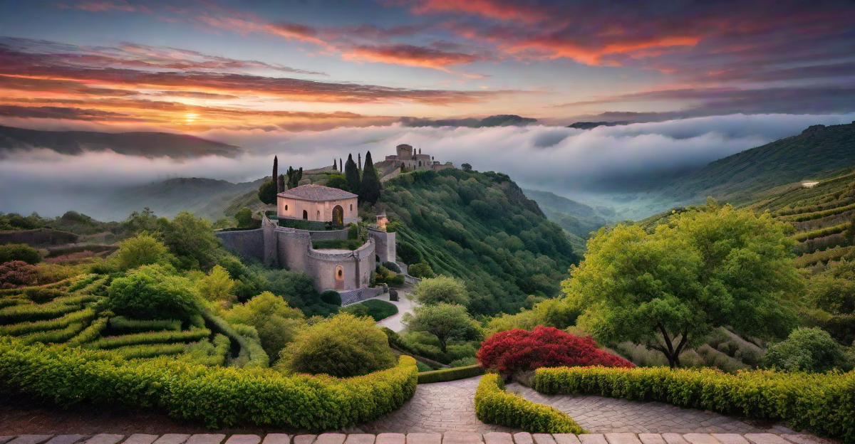 Lighting Effects: Illuminating the Wall and Landscape