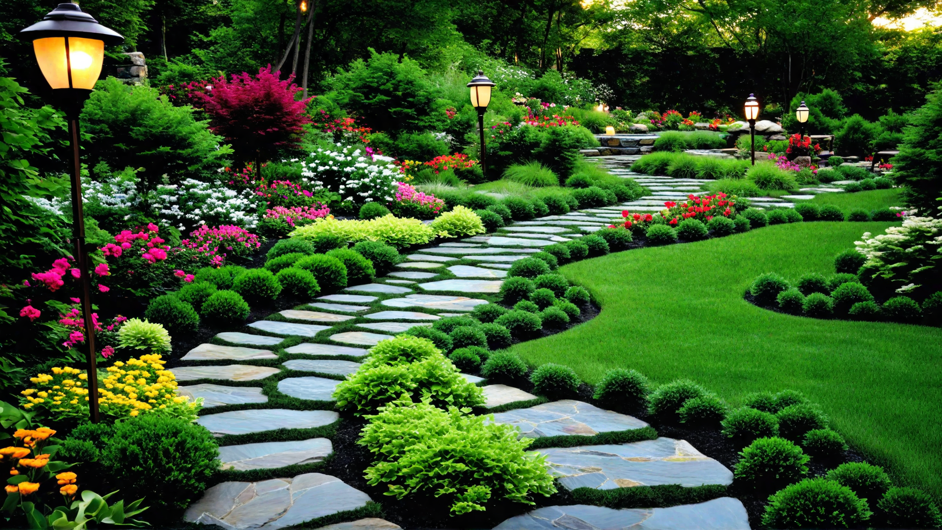 Handcrafted Stone Pathways
