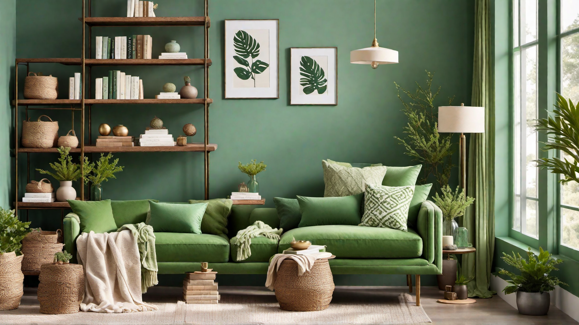 Cozy Corners: Green Reading Nooks for Relaxing Escape