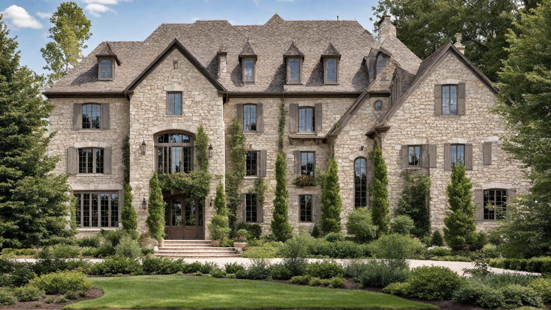 Transom Windows and French Country Charm