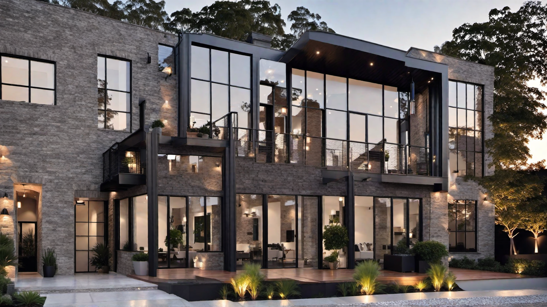 Industrial Staircases: Exterior Feature Ideas