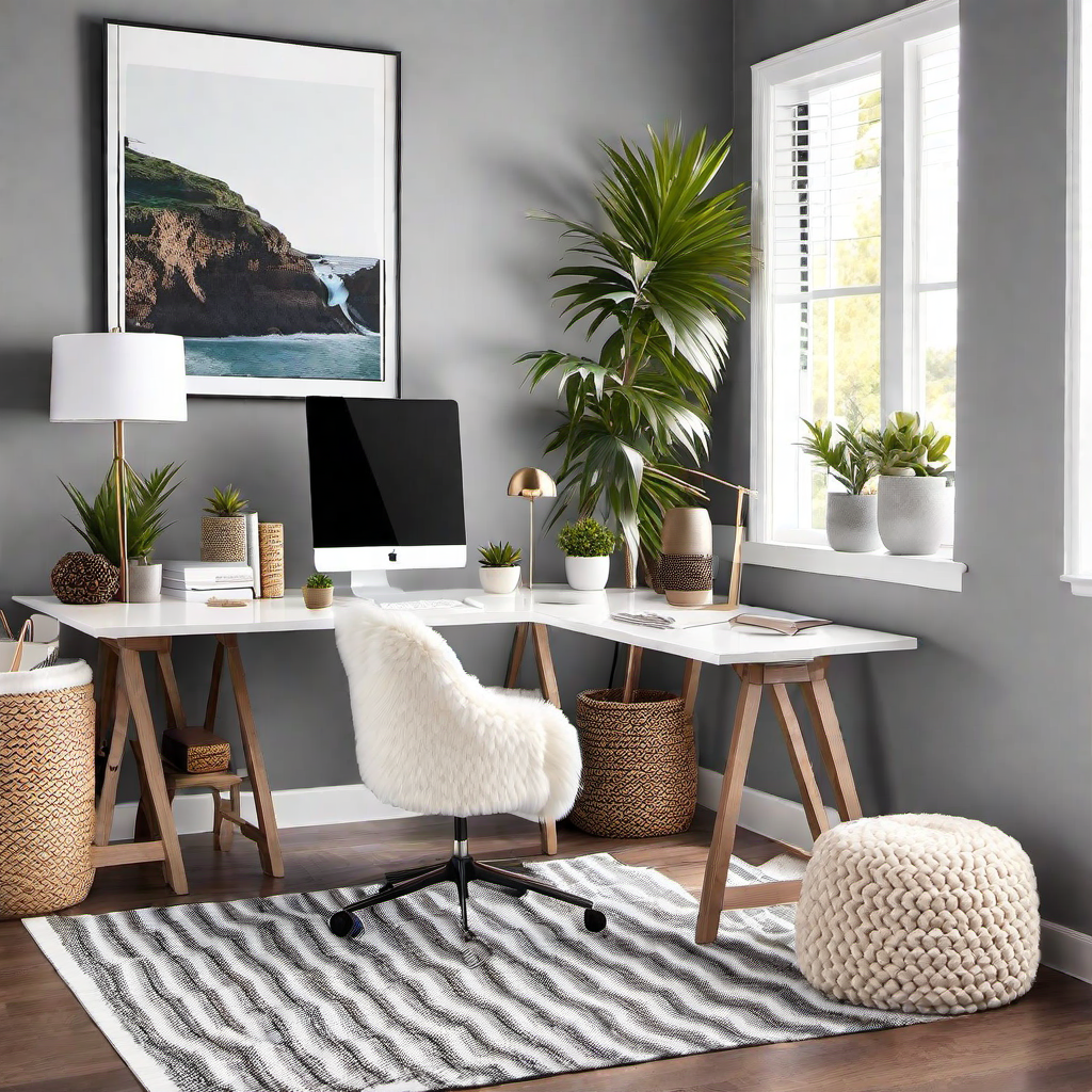Pattern Play: Adding Interest with Textiles in Your Home Office