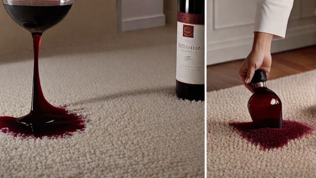 How To Remove Wine Stains On Carpet