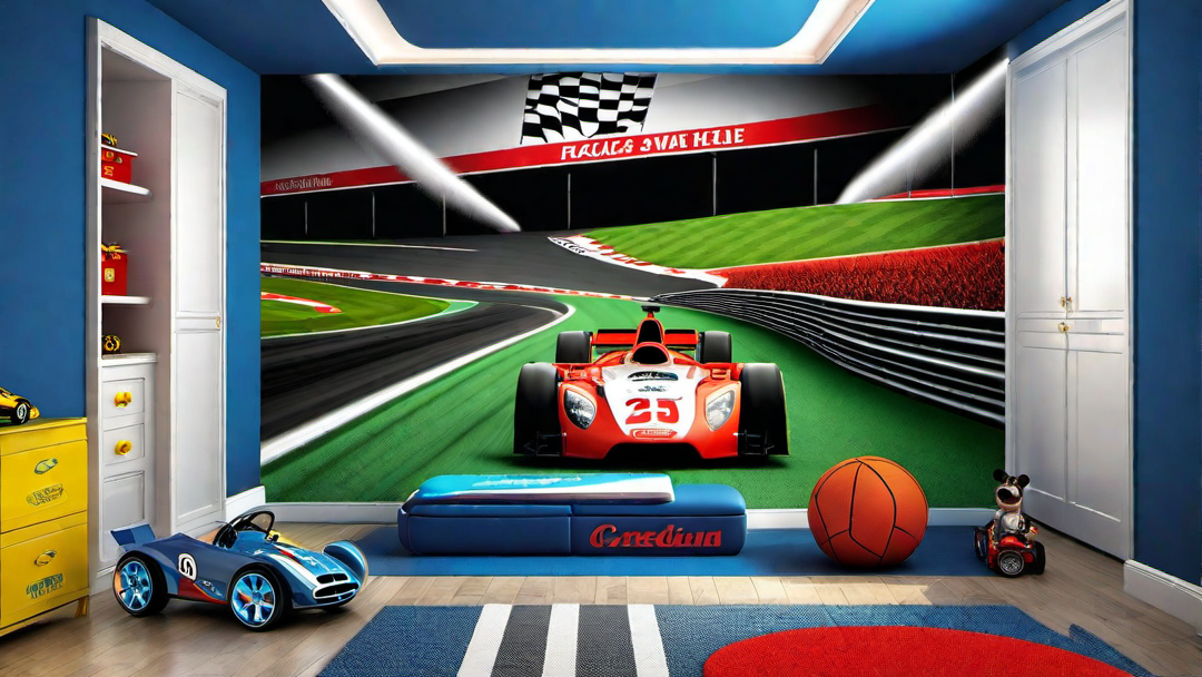 Car Crazy: Wheels and Racing Boys Bedroom