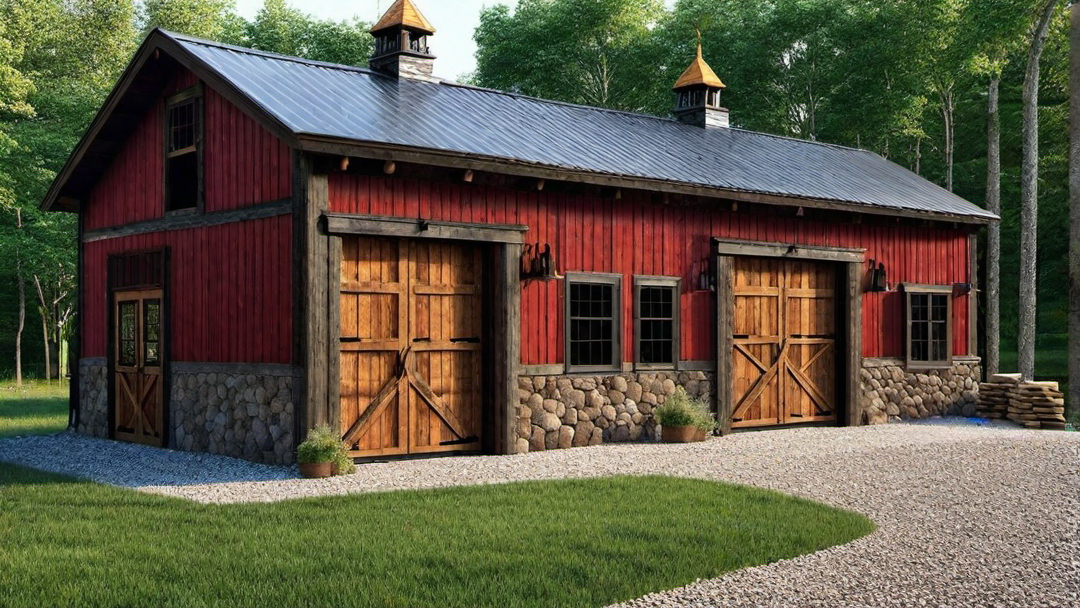 Rustic Barn Dominium Construction: Materials and Techniques