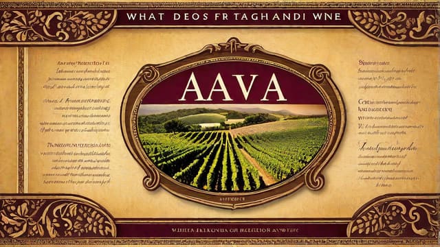 What Does Ava Stand For In Wine