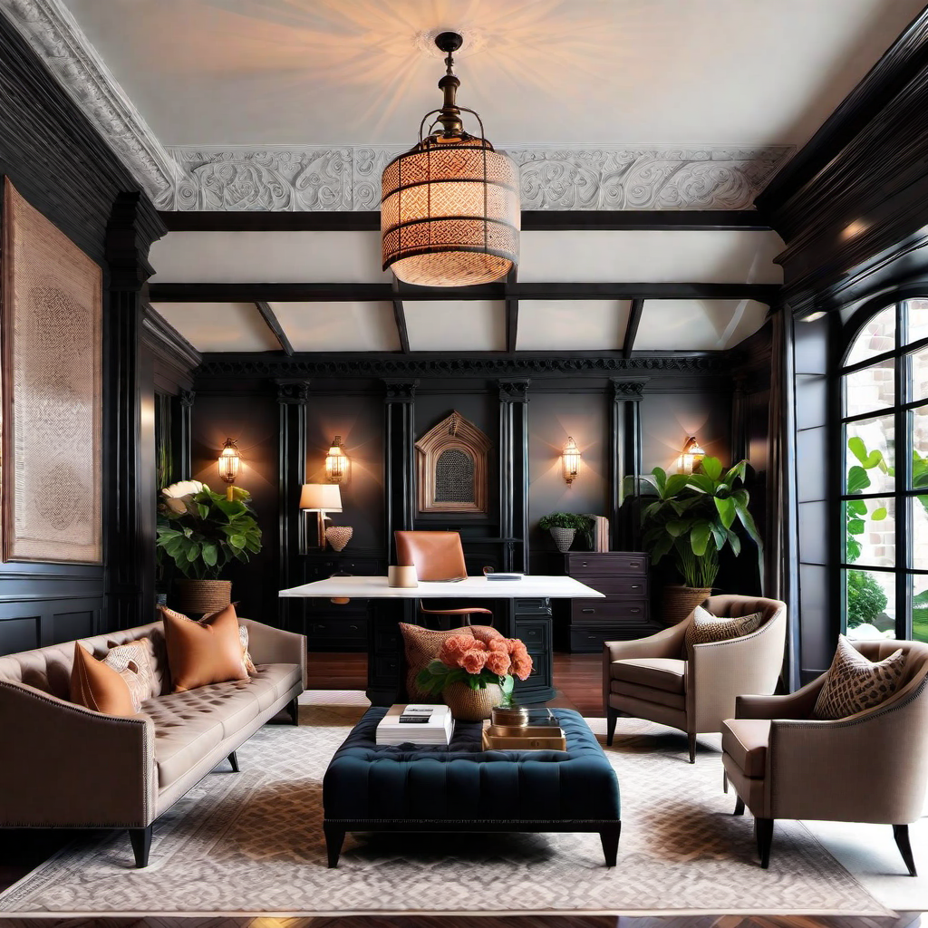 Vintage Appeal: Victorian Home Office