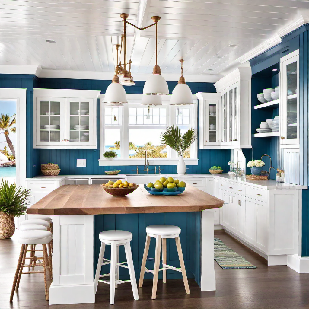 Ocean Breeze: Fresh and Clean Coastal Kitchen Design