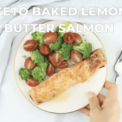 Keto Lemon Butter Salmon - 01