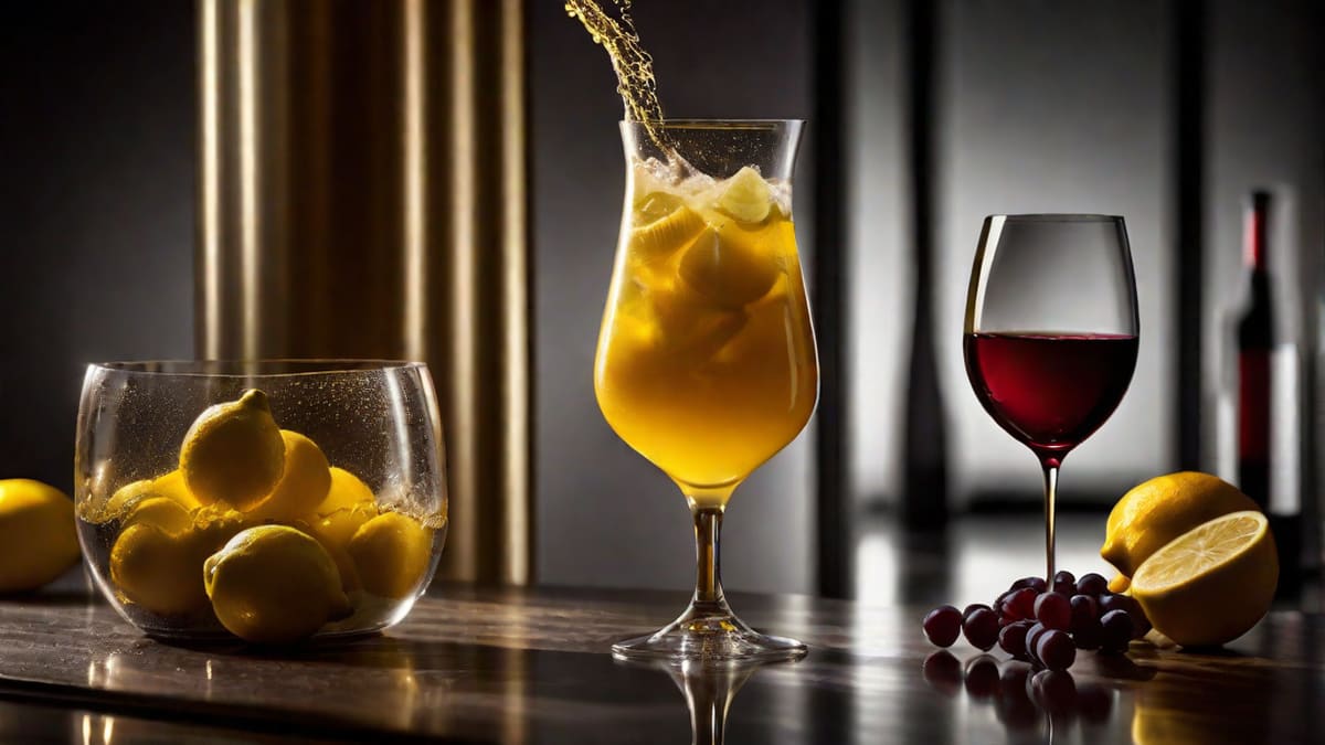 Lemon Juice Or Wine Chemically