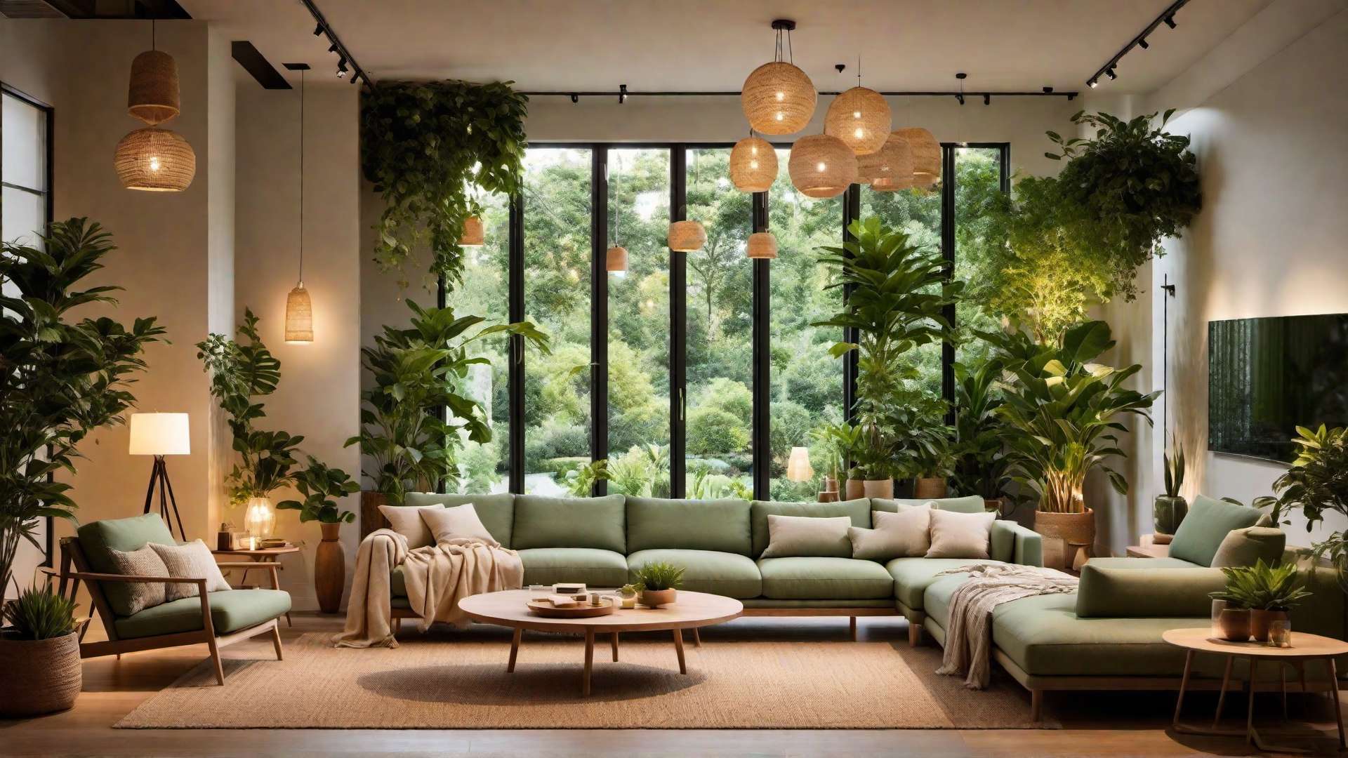 Green Glow: Ambient Lighting to Enhance the Green Theme