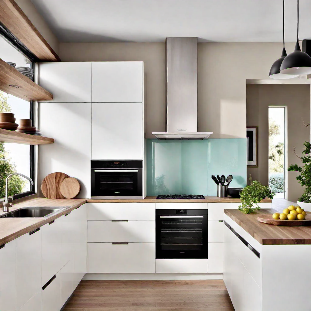 17. Muted Colors: Adding Subtle Hues to Scandinavian Kitchen Palette