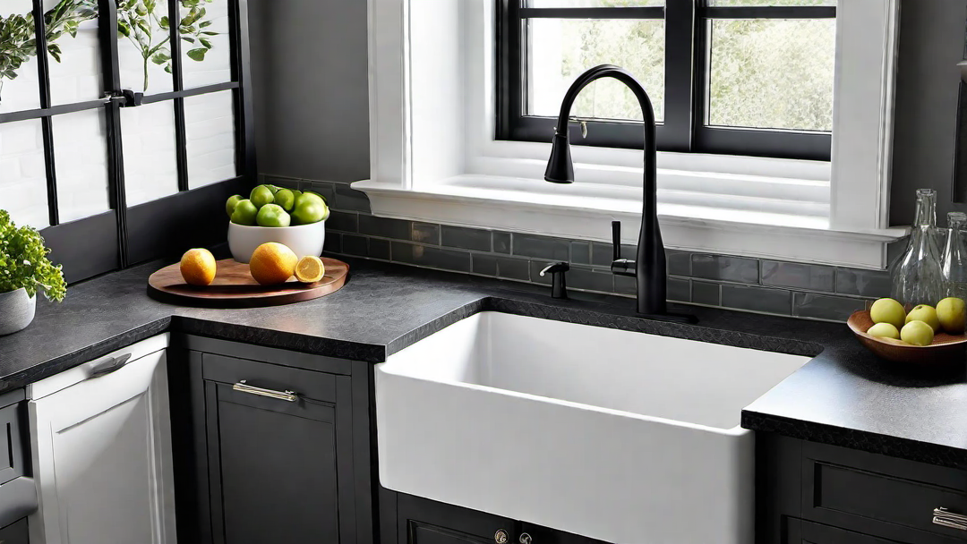 Farmhouse Sink: Deep Basin and Classic Design