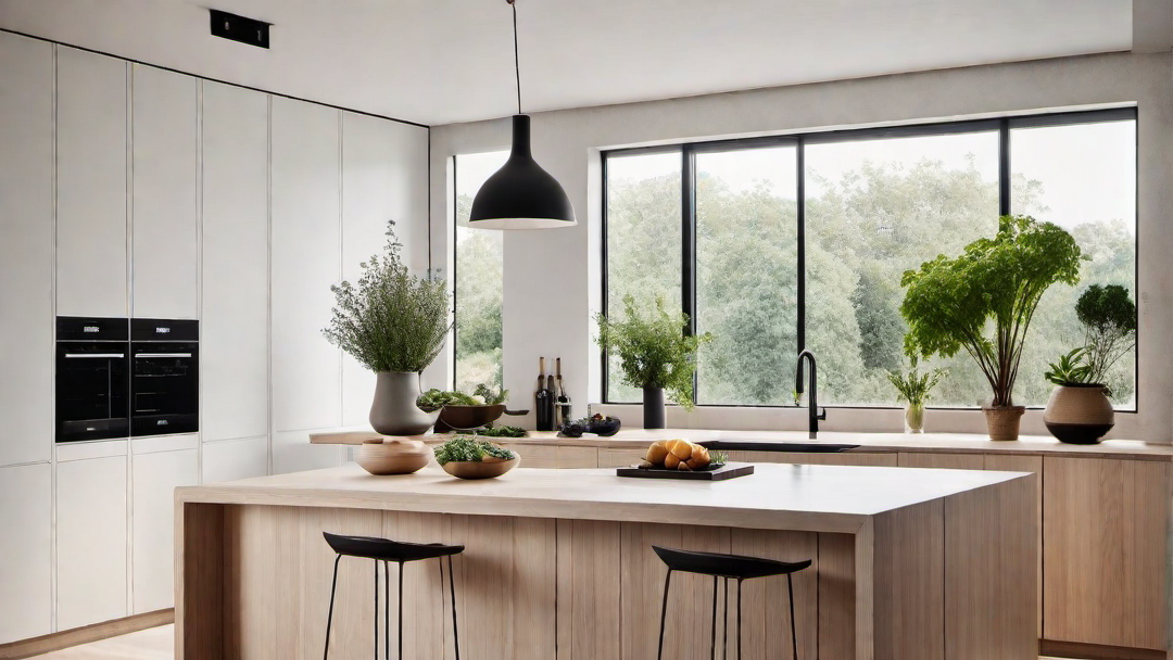 Natural Light: Bright and Airy Scandinavian Kitchen Space
