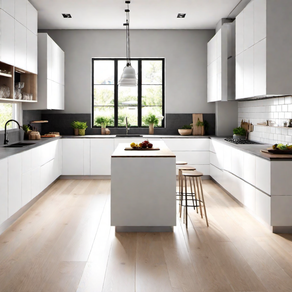 14. Scandinavian Kitchen Flooring: Choosing the Right Foundation