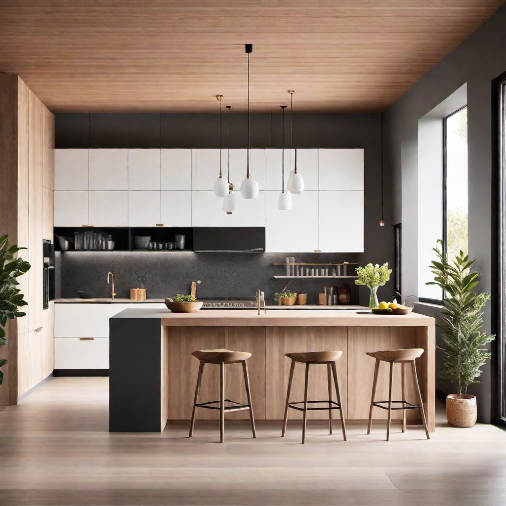 40. Contemporary Comfort: Balancing Modernity and Tradition in Scandinavian Kitchen Design