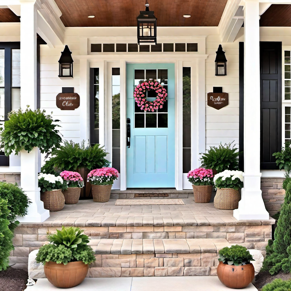Craftsman Farmhouse Outdoor Decor: Personalizing Your Space