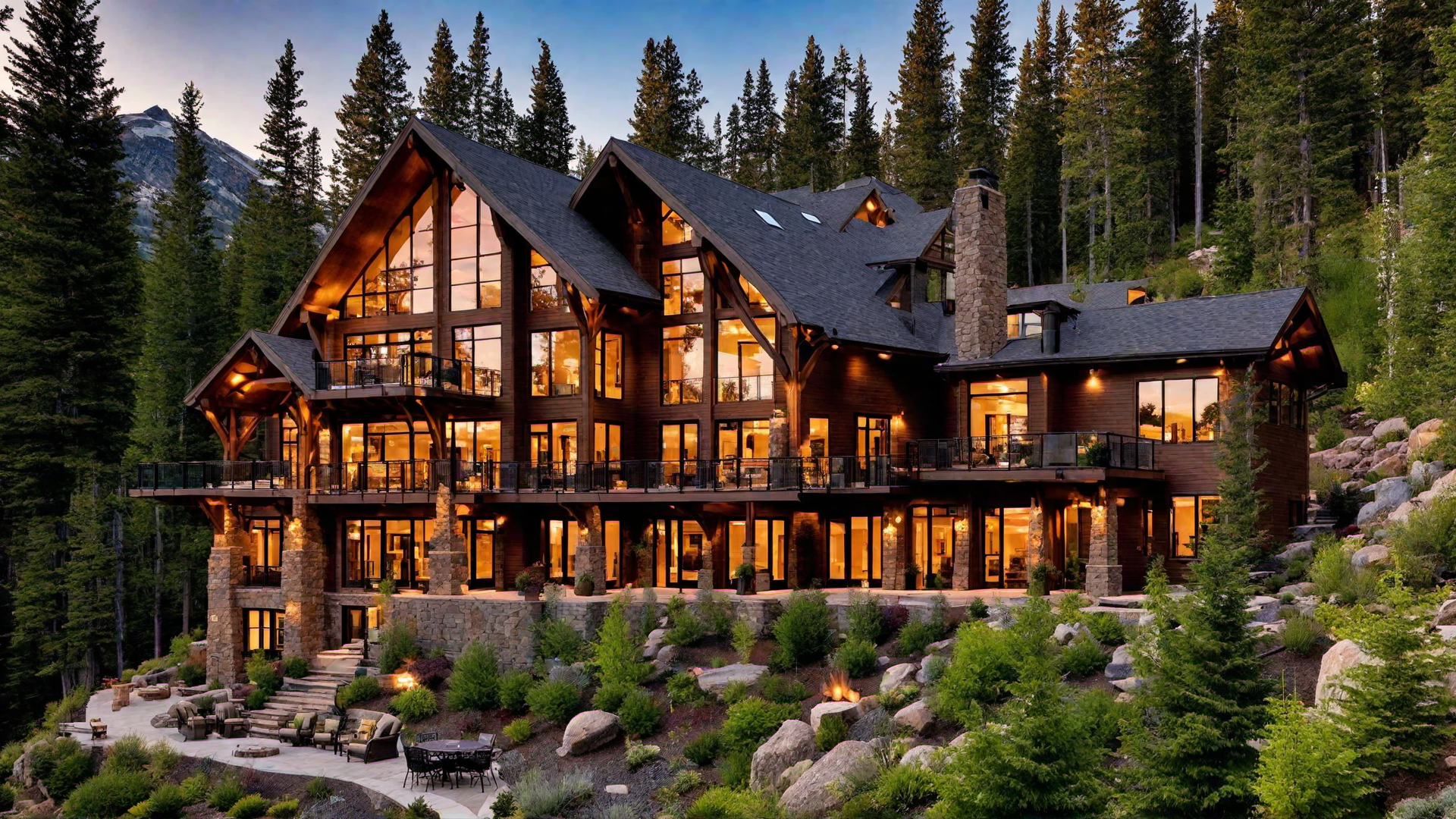 Mountain Home with Large, Open Patio