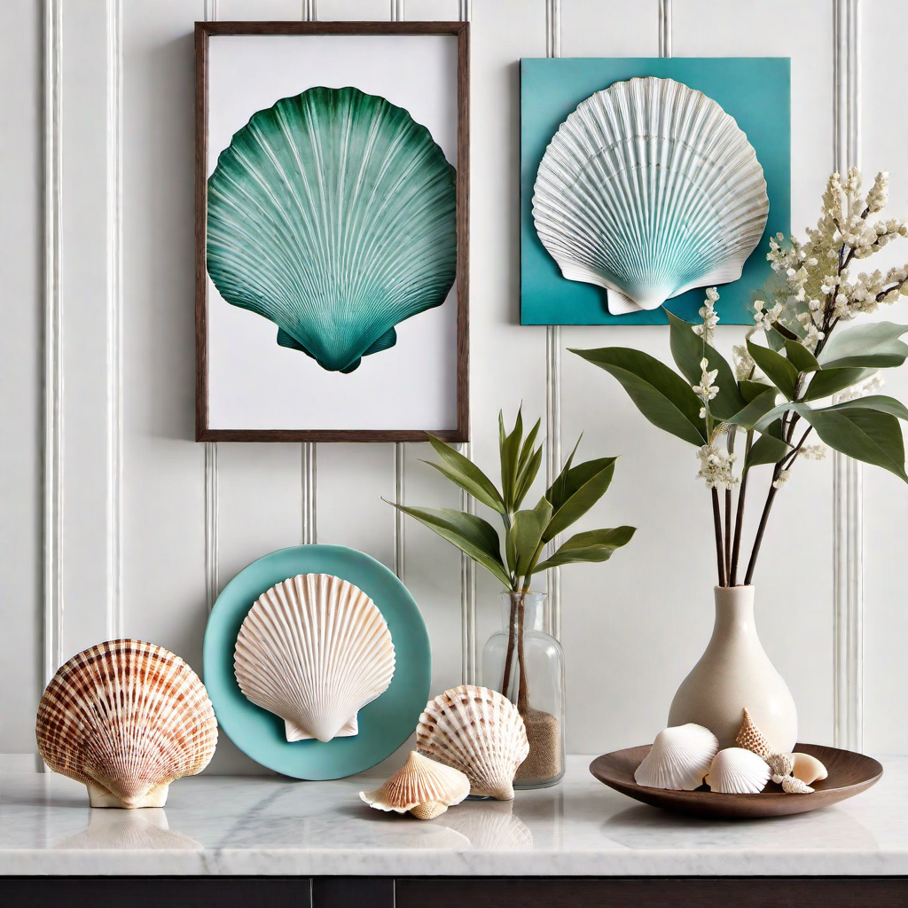 Shell Collection Showcase: Coastal Kitchen Display Ideas