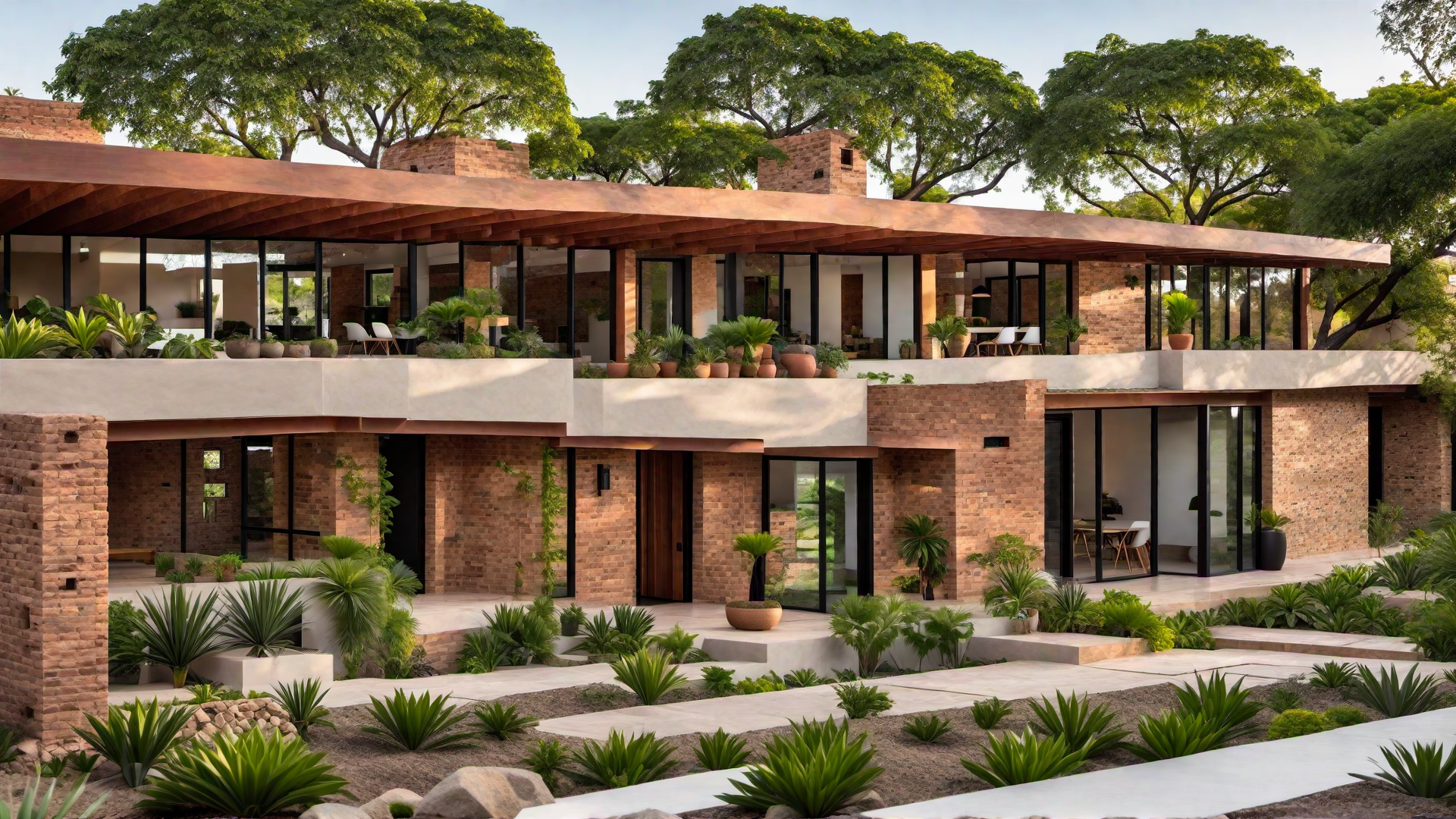 Sustainable Home Using Local Materials