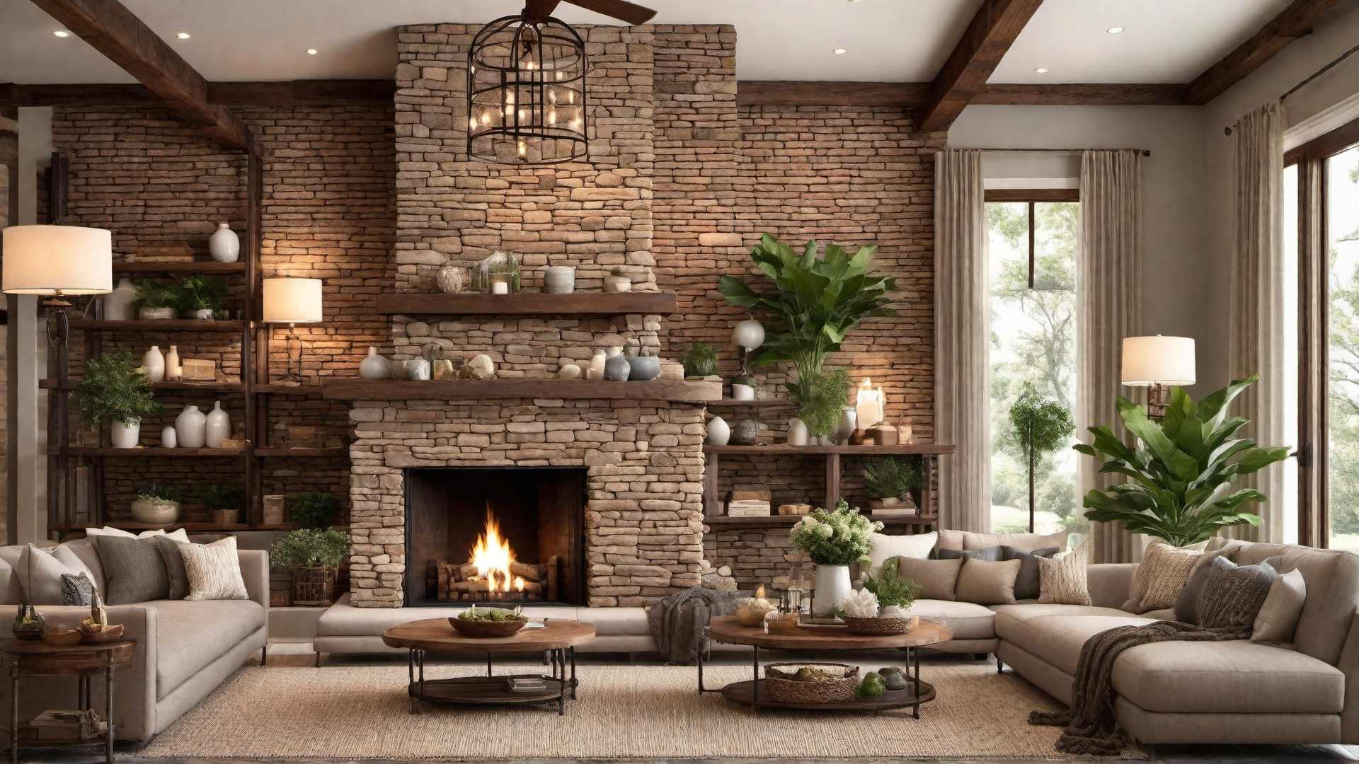 Natural Elements: Stone and Brick in Colonial Designs