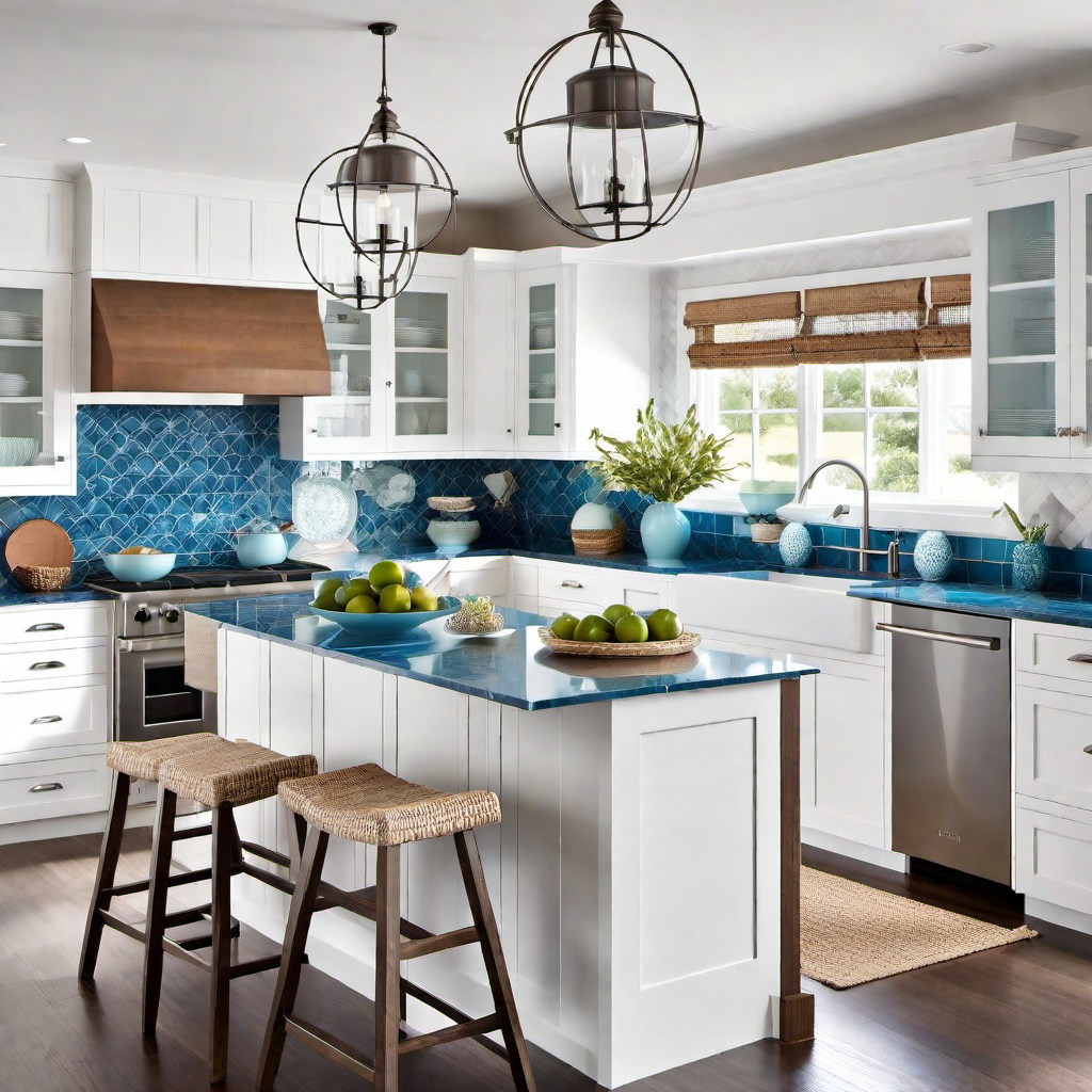 Shoreline Social: Entertaining Spaces in Coastal Kitchen