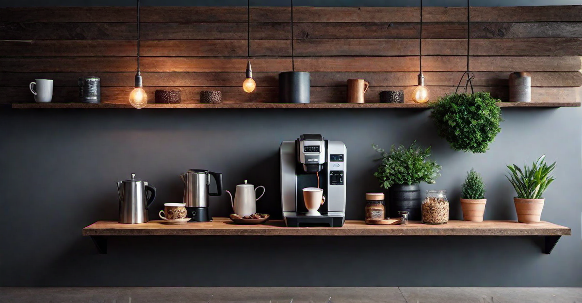 12. DIY Delight: Crafting Your Own Coffee Bar on a Budget