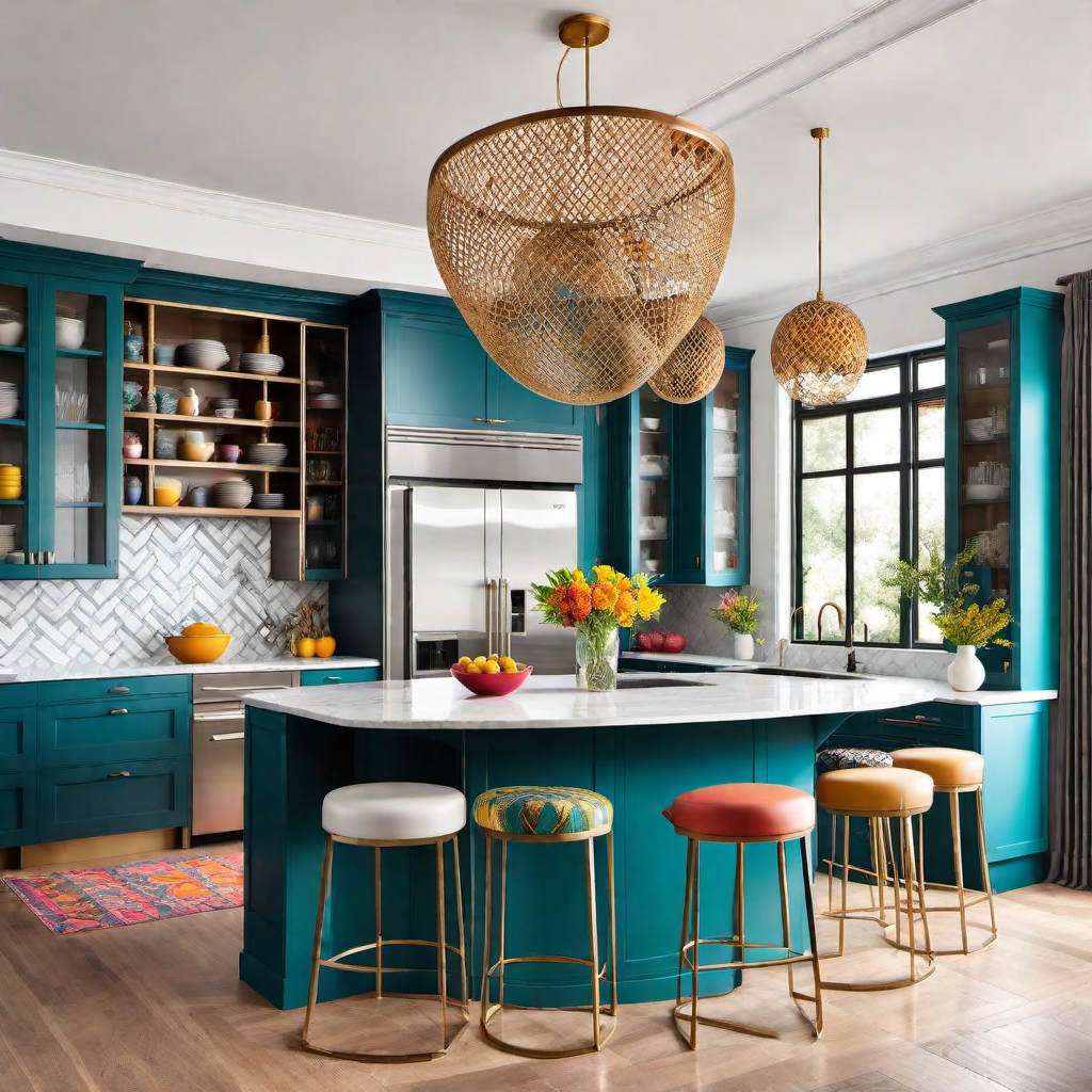 Maximalist Beauty: Eclectic Maximalism Kitchen