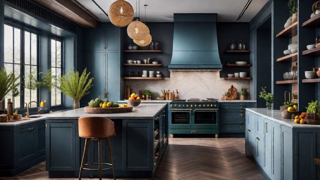 Sunlit Spaces: Bright and Airy Eclectic Kitchen
