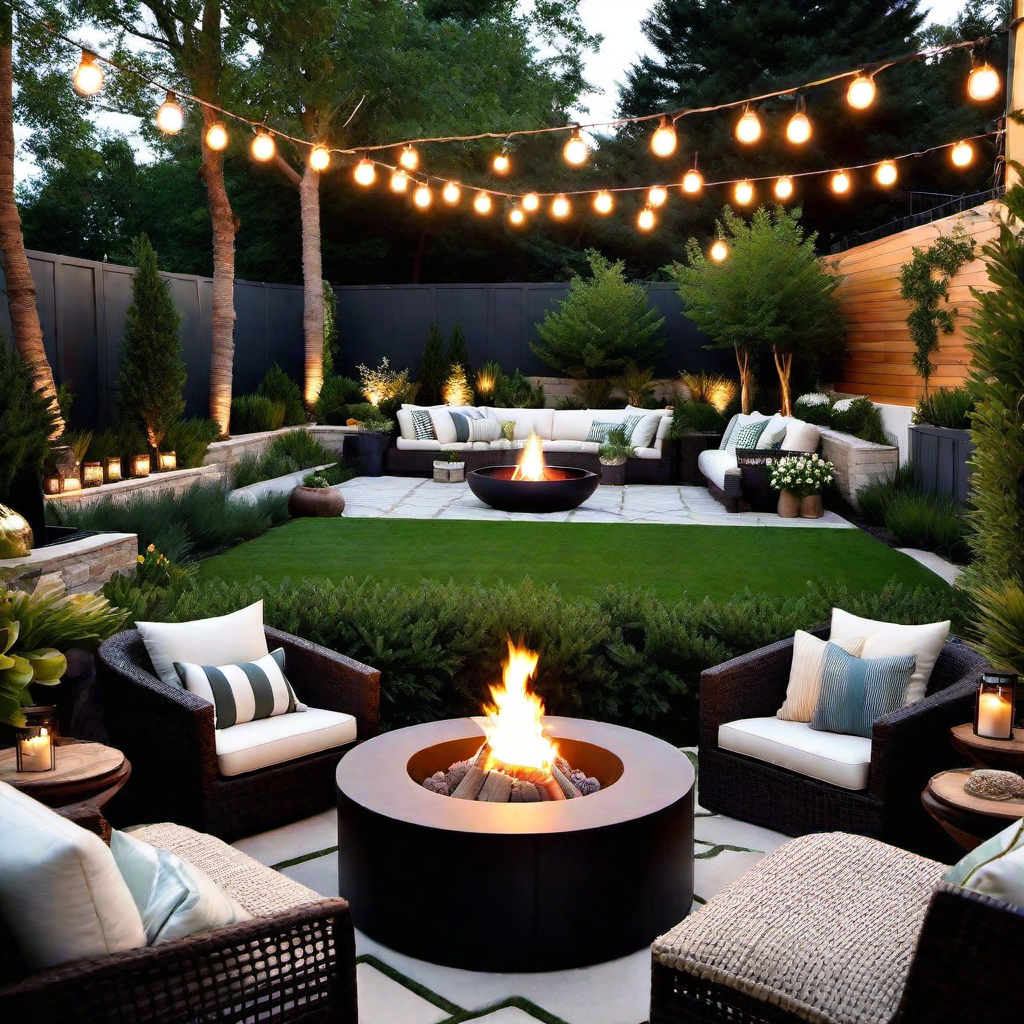Fire Pit Gathering Spot: Creating a Cozy Area for Bonfires