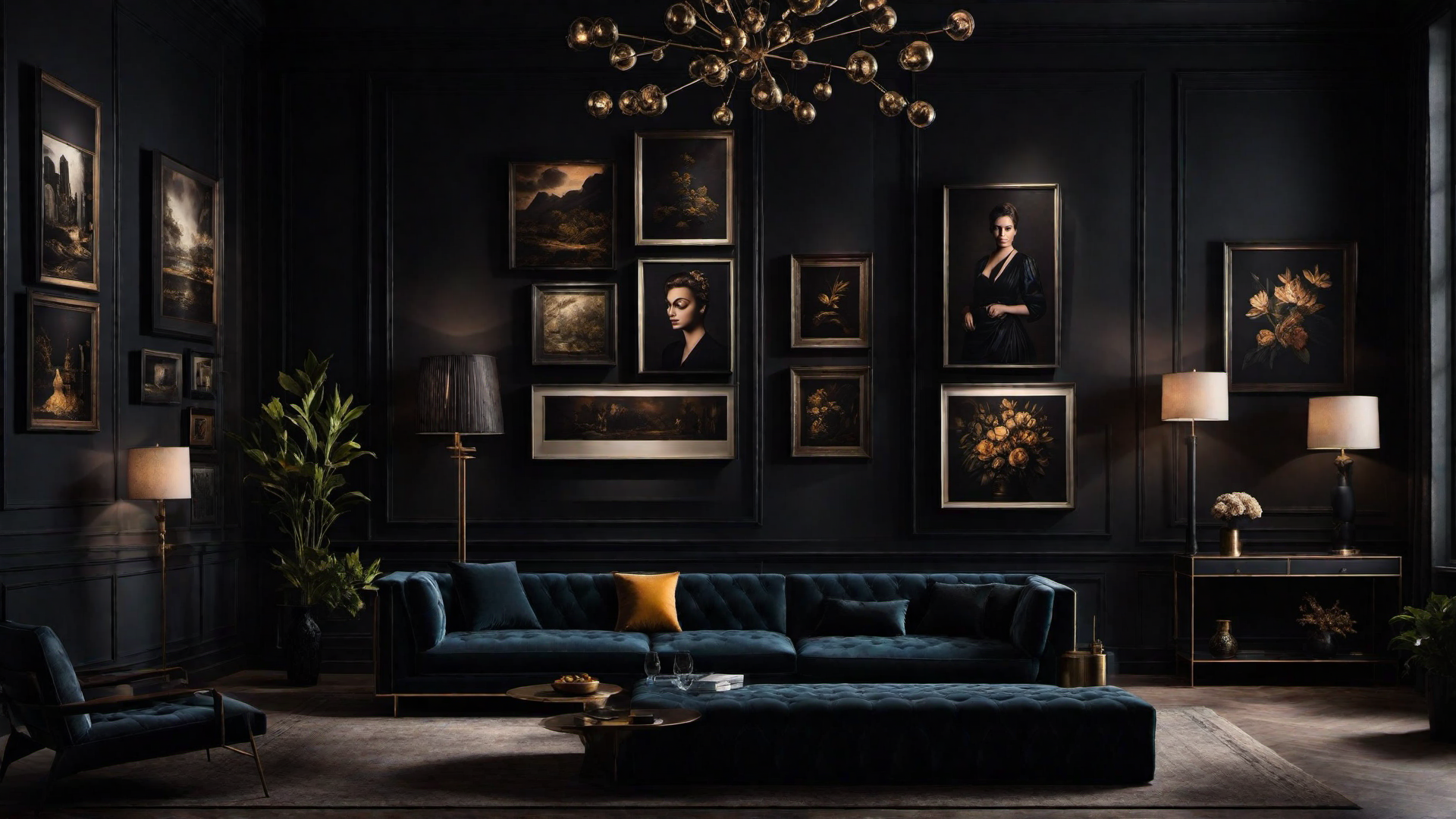 Brooding Beauties: Intriguing Art Pieces