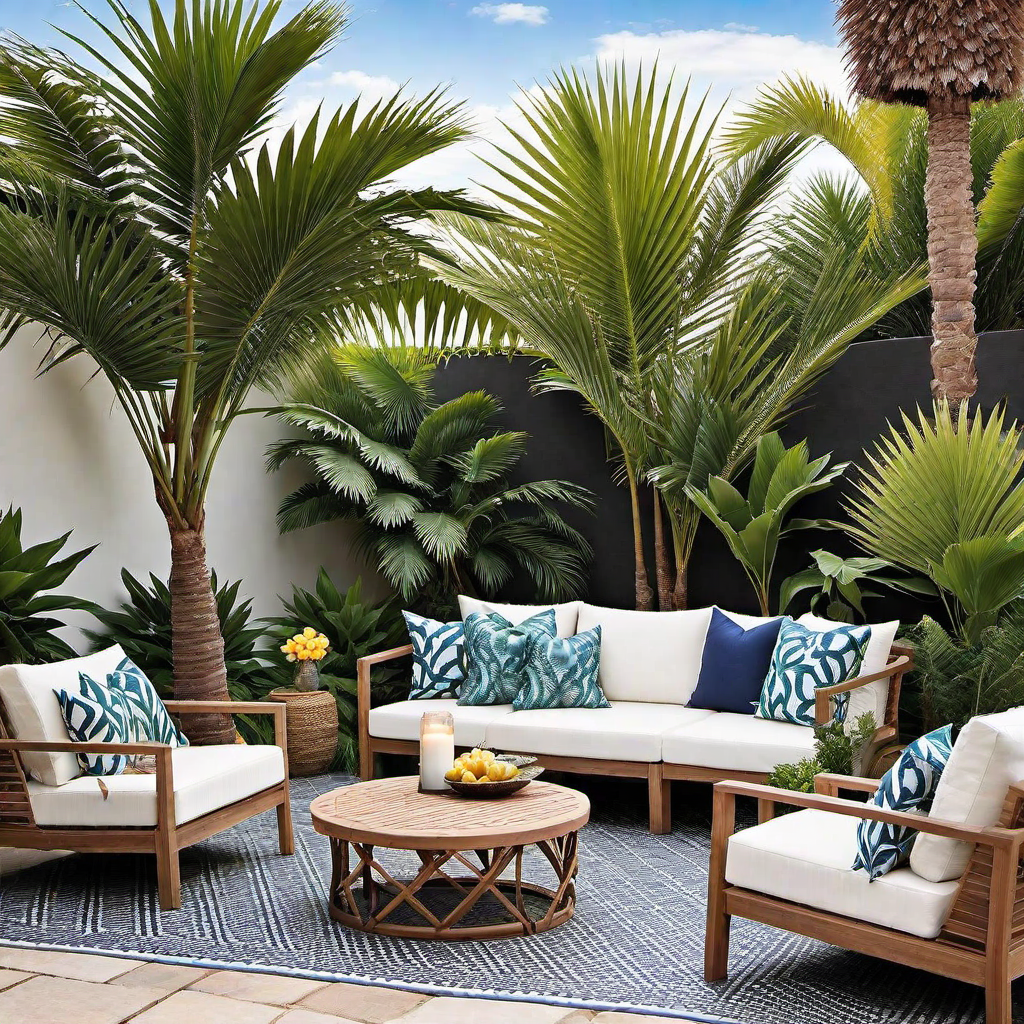 Tropical Paradise: Patio Decorating Ideas with Palm Trees