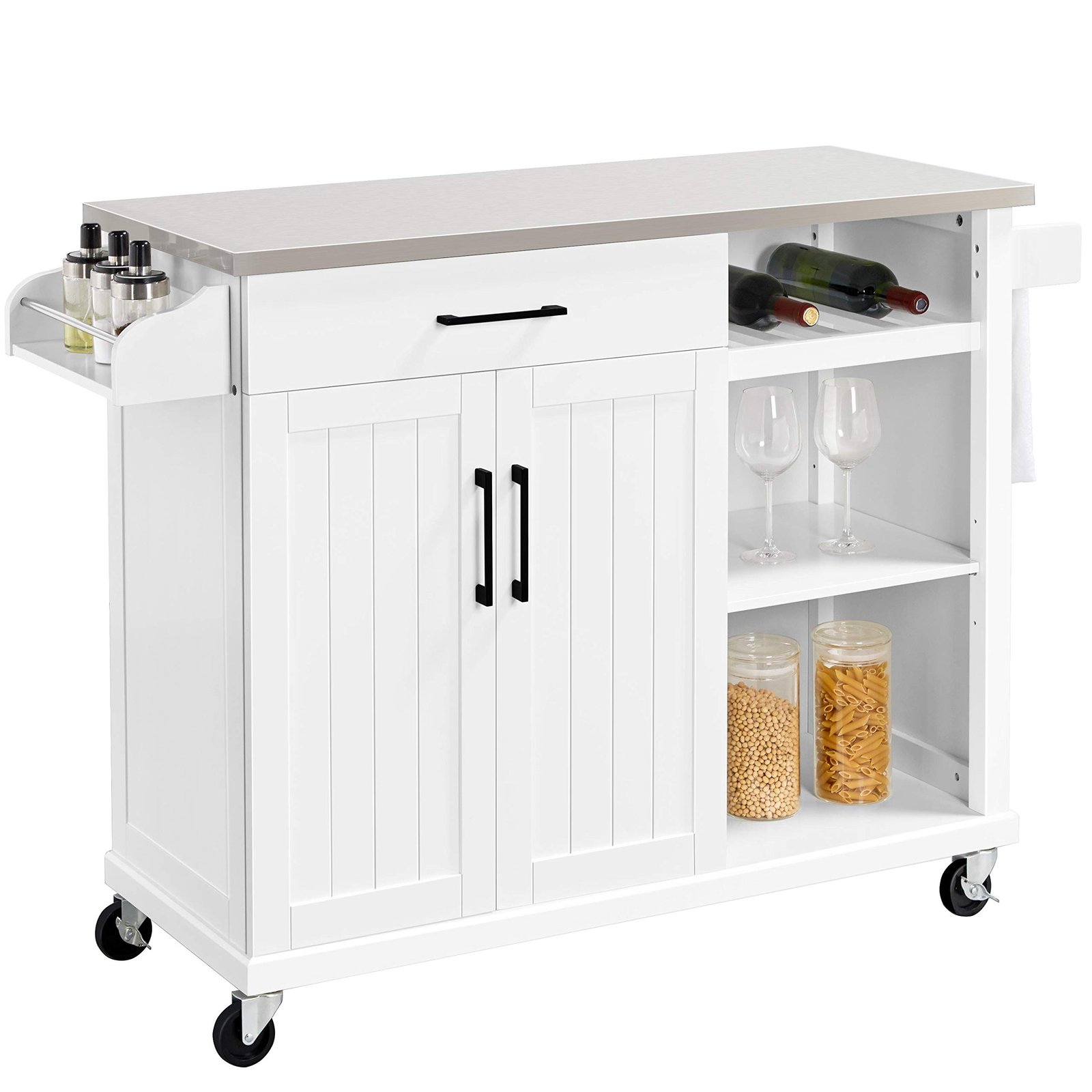 Yaheetech Kitchen Island Cart