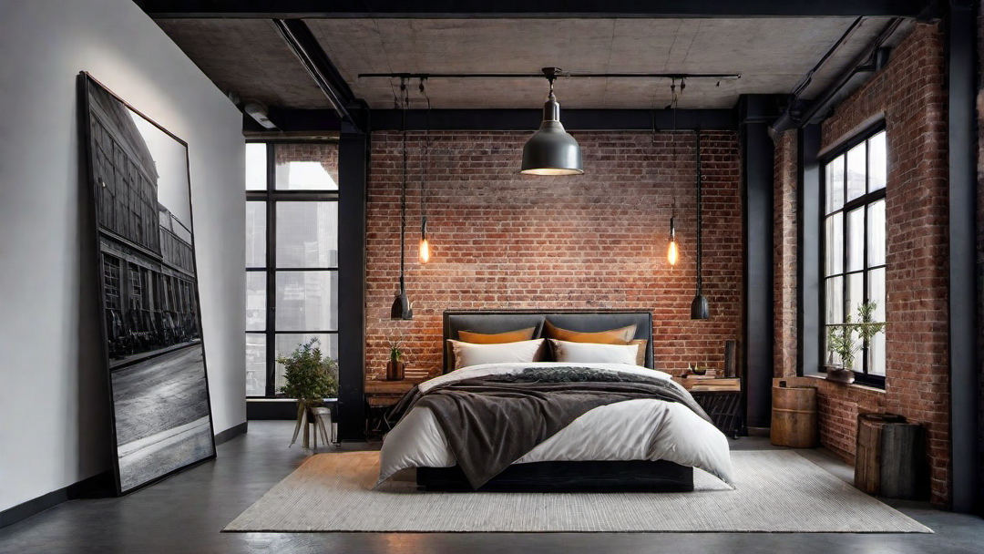 Urban Grace: Sleek Grey Industrial Chic